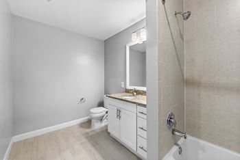Spa Inspired Bathroom at Harbor Pointe, New Jersey