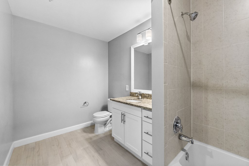 Bright Bathroom at Harbor Pointe, Bayonne, 07002