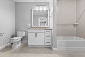 Oversized Soaking Tub In Bath at Harbor Pointe, Bayonne