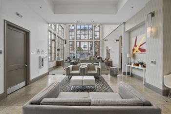 Resident Lounge at Harbor Pointe, Bayonne