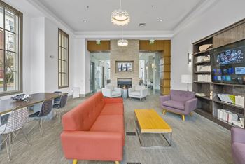 Library With Lounge at Harbor Pointe, New Jersey, 07002