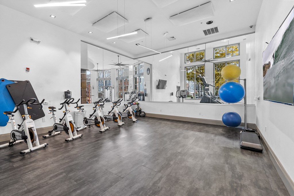 Peloton Bikes at Harbor Pointe, Bayonne, NJ