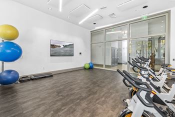 Beautiful Fitness Center at Harbor Pointe, Bayonne, New Jersey
