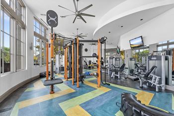 State-Of-The-Art Gym And Spin Studio at Harbor Pointe, New Jersey, 07002