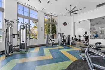 High-Tech Fitness Center at Harbor Pointe, Bayonne, New Jersey