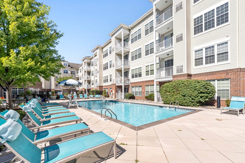 our apartments offer a swimming pool  at The Lena, Raritan