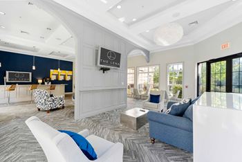 Social Lounge with TV at The Lena, Raritan, New Jersey