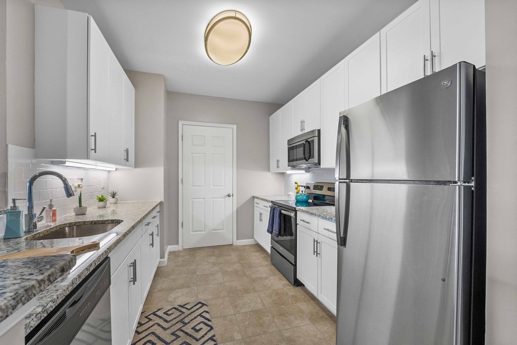 Fully Equipped Kitchen at The Lena, Raritan, New Jersey