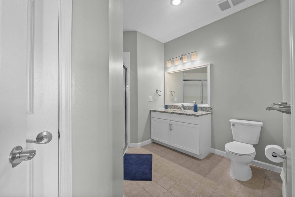Renovated Bathrooms With Quartz Counters at The Lena, Raritan, 08869
