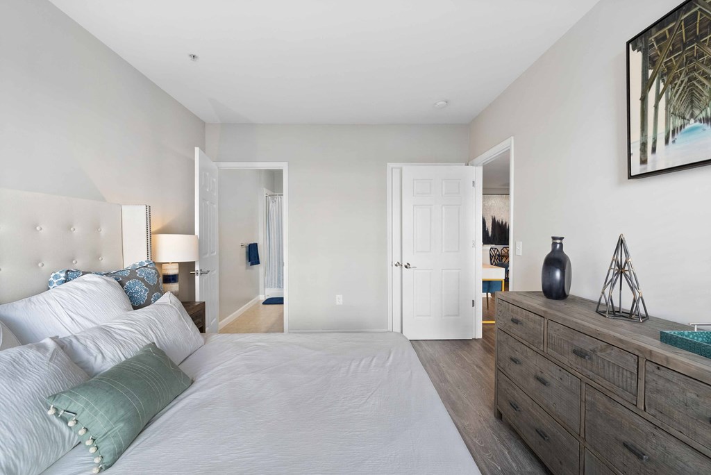 Bedroom With Closet at The Lena, New Jersey, 08869