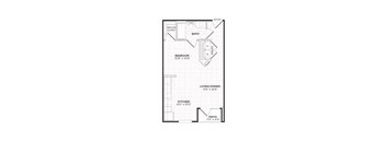 E1 Floorplan at Agave, San Antonio, TX, 78205