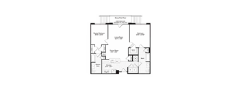 2 bed 2 bath Flagship 4 Floor Plan at Harbor Pointe, Bayonne, NJ, 07002