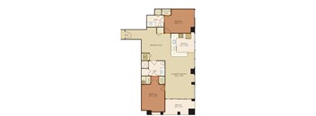 Harbor Light Floor Plan at 222 Saratoga, Baltimore, MD