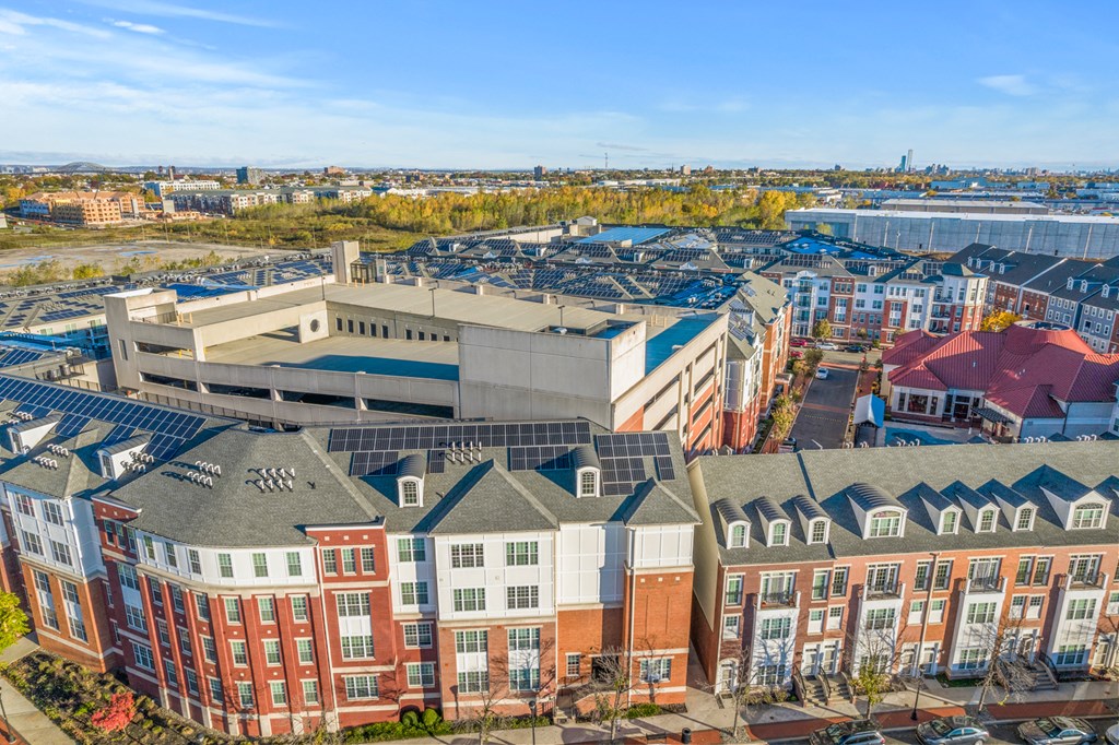 Drone View at Harbor Pointe, Bayonne, NJ
