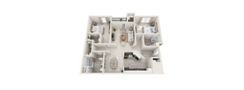 2BR-DELUXE at Meridian Obici, Virginia, 23434