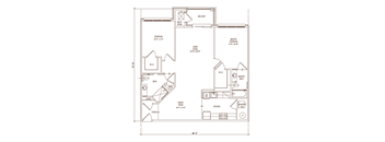 2 bed 2 bath C at The Lena Apartments, Raritan