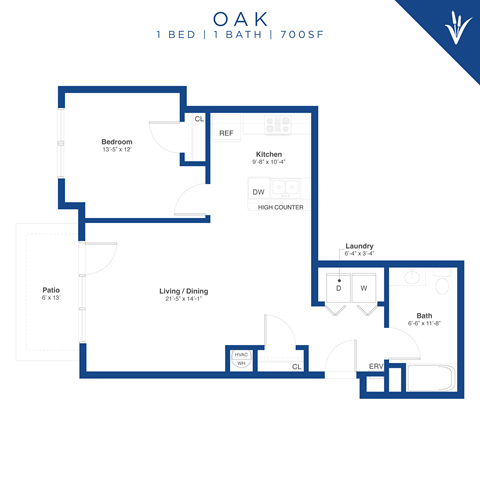 a floor plan of the apartments