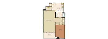 Pratt Floor Plan at 222 Saratoga, Baltimore Maryland