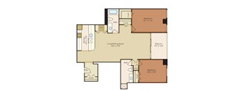 Shot Tower Floor Plan at 222 Saratoga, Baltimore, MD 21202