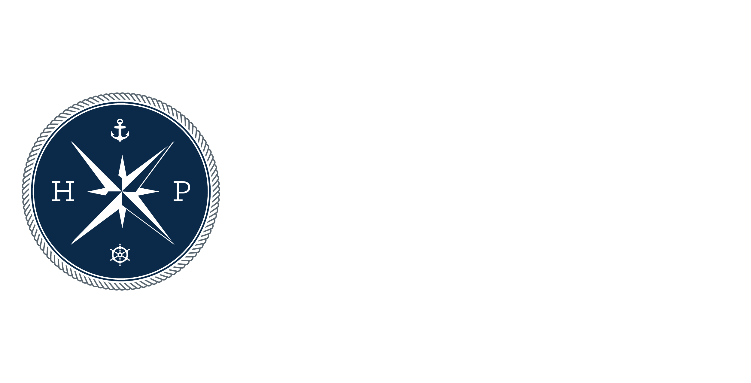 Logo blue at Harbor Pointe Apartments, Bayonne, NJ