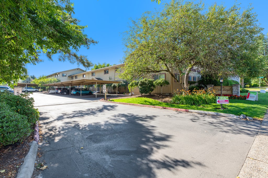 West Royal Apartments Parking Lot
