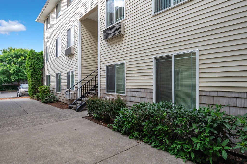 our apartments offer a walkway to the community