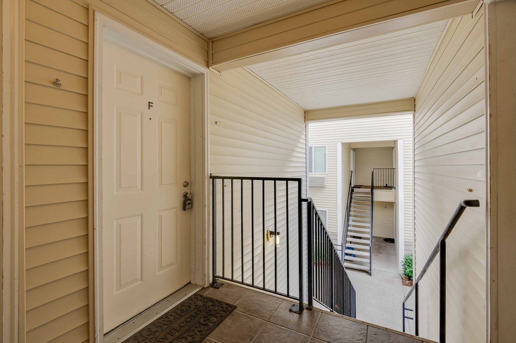 front door second floor