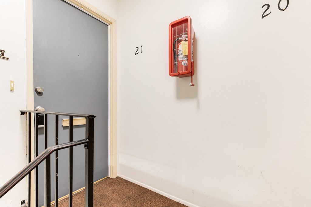 West Royal Apartments Unit Door