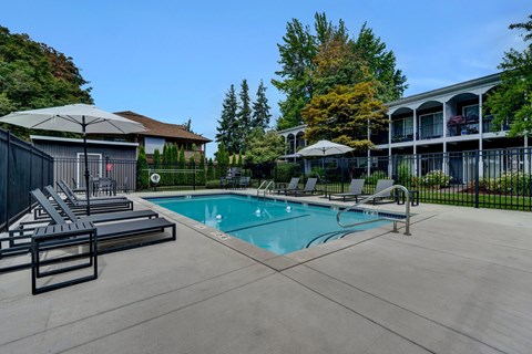 Sunset Station Apartments Pool
