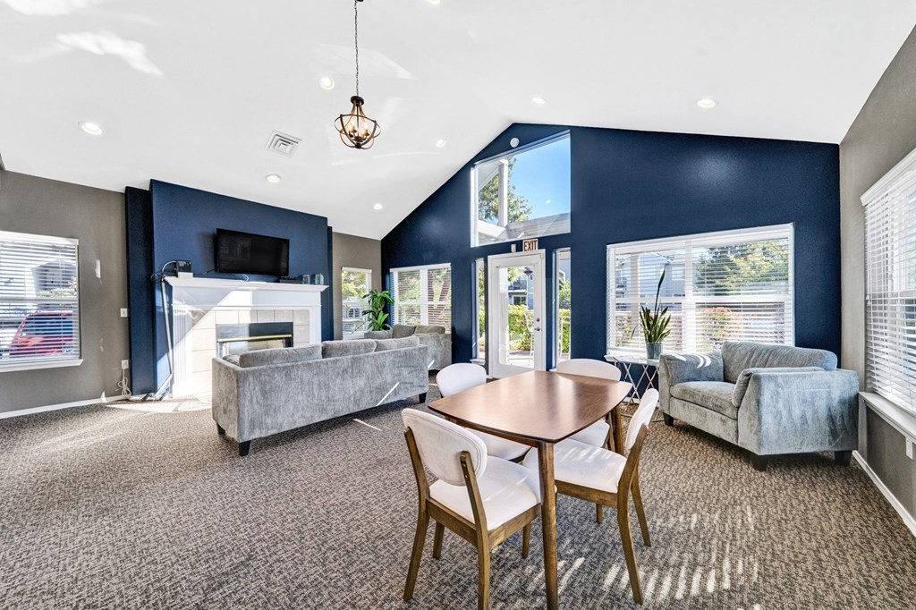 interior of clubhouse 2 Aloha Oregon Quatama Village Apartments 