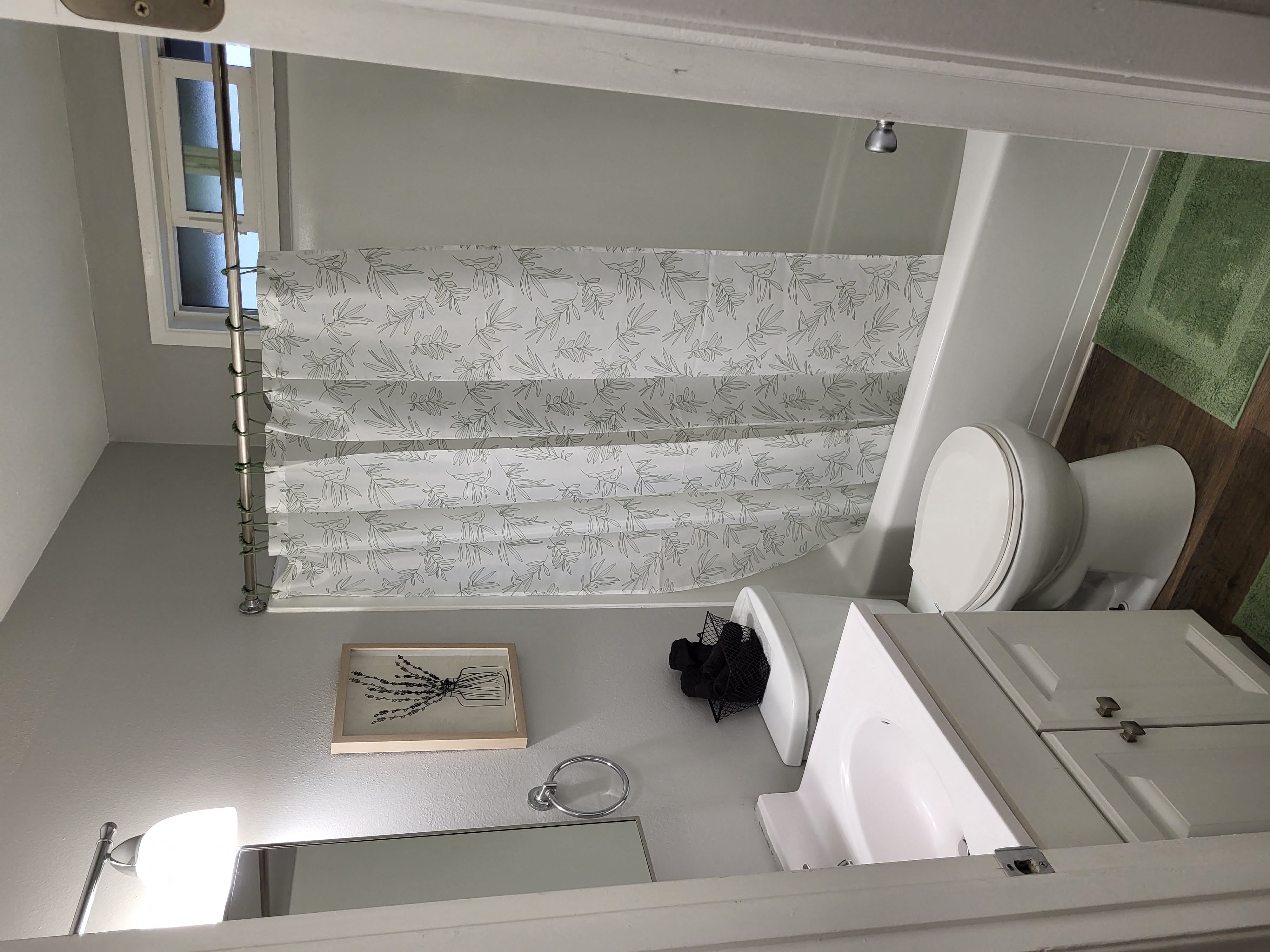 a small bathroom with a toilet and a sink