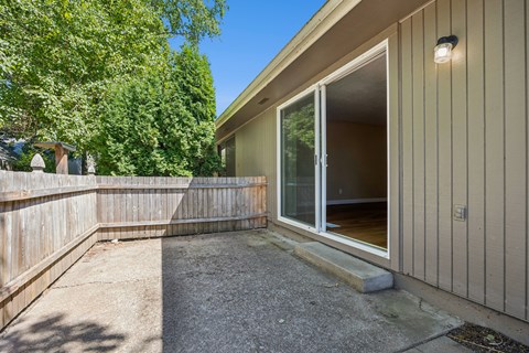 Timberview Estates Patio Area