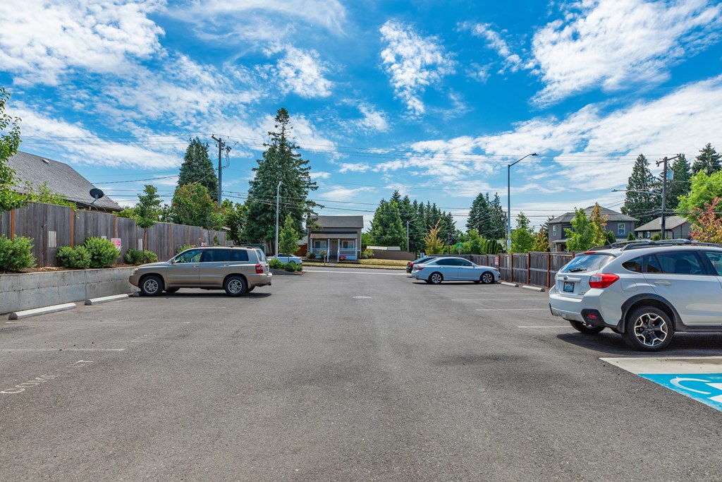 parking lot - Clark Apartments Vancouver WA