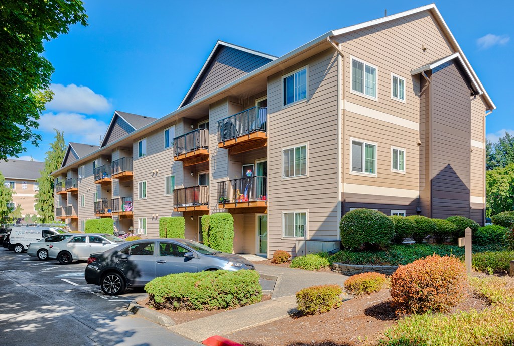 Balconies and Building