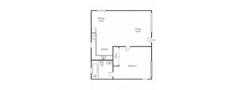 1 Bedroom, 1 Bath Small