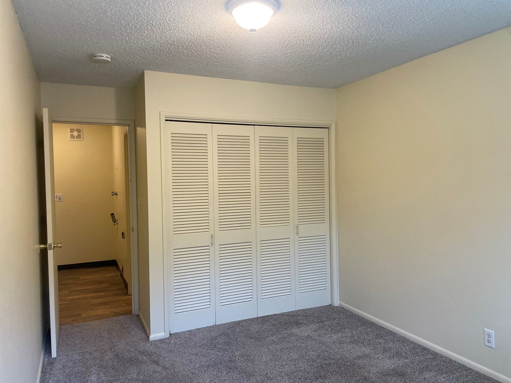 Bedroom with Hallway Fairmount Apartments Salem, OR