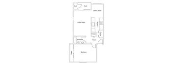 1 Bedroom, 1 Bath Standard