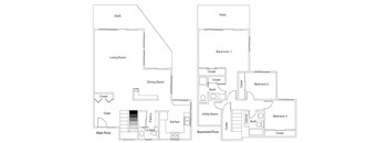 3 Bedroom, 2.5 Bath
