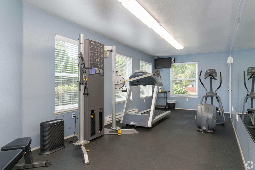 Hampton Park fitness area