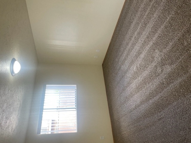 a view of a window from the top of a ceiling