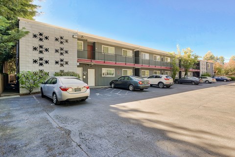 Camille Court Apartments Milwaukie, OR Parking Area