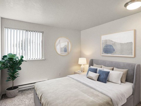 Bedroom Foothills Apartments Portland OR