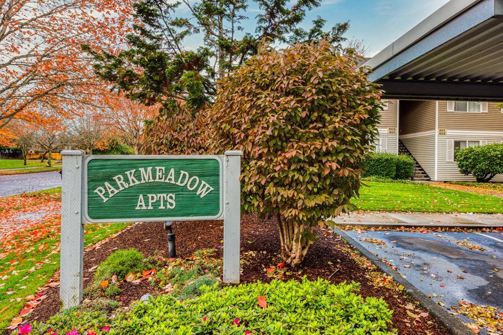 Parkmeadow Apartments Sign