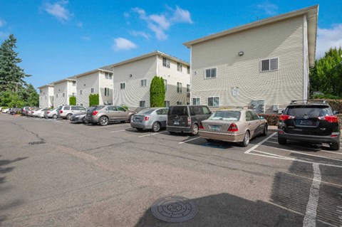 The Raven Apartments Parking Lot