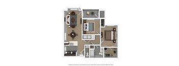 the floor plan of fountain court apartments grove