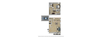 Floorplans of Village at Creekside Townhomes Salem OR 