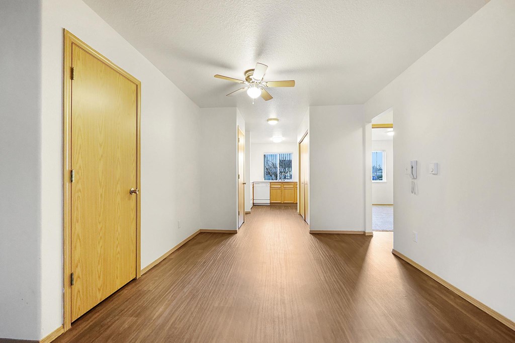 Andrea Place Room with Hardwood floors