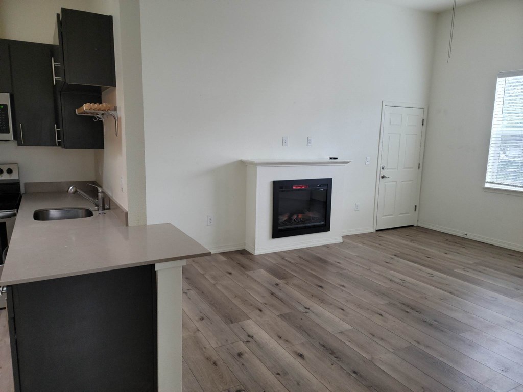 Clark Apartments Vancouver, WA Fireplace