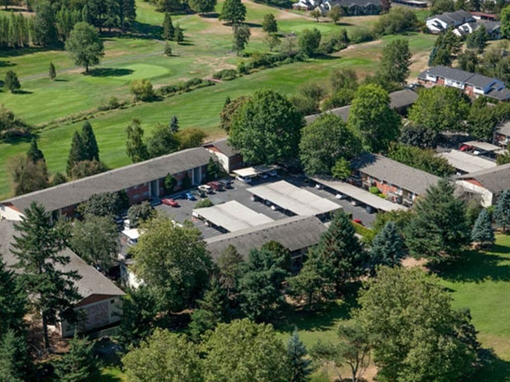 Top View of Complex at Royal Greens Apartments, Gresham, OR