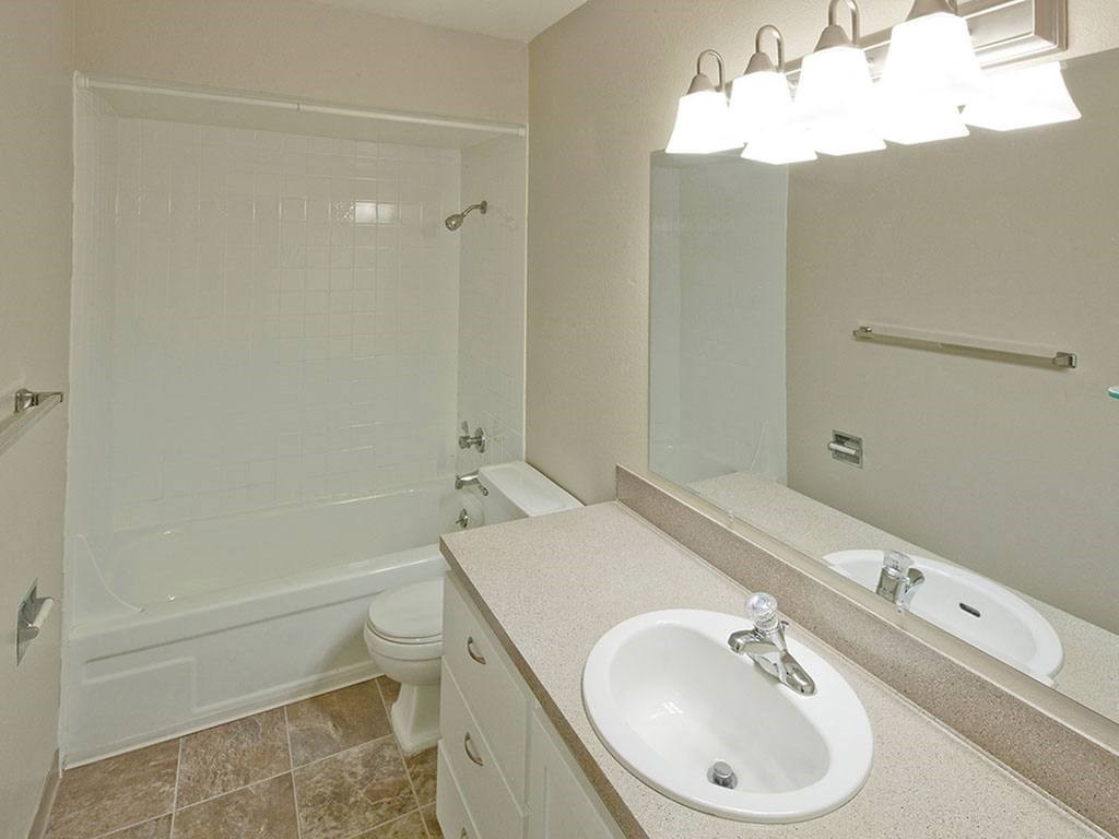 Bathroom at Royal Greens Apartments, Gresham, OR